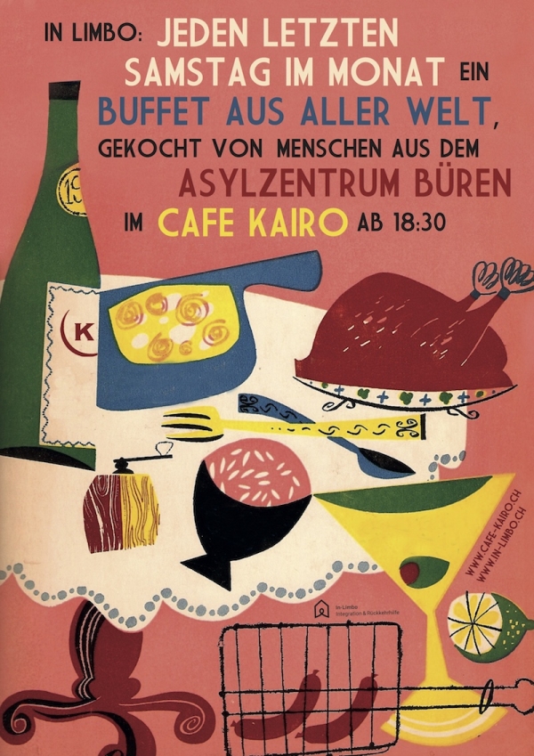 Jeden letzten Samstag im Monat   Café Kairo Lorraine Bern