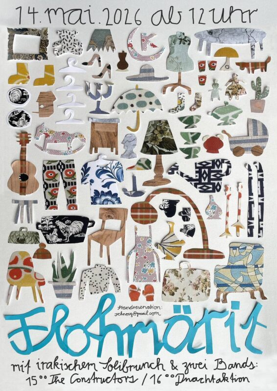 Flohmärit, Saye Brunch und Konzerte Café Kairo Lorraine