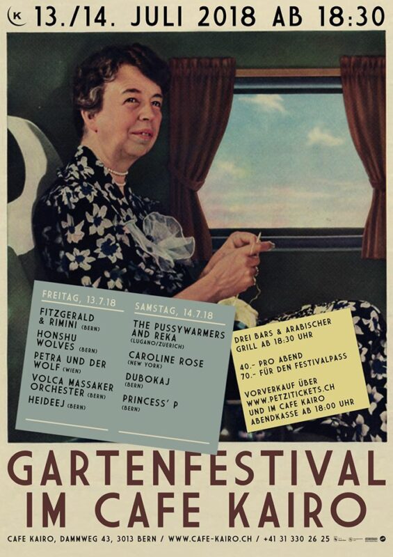 Gartenfestival – Freitag Café Kairo Lorraine