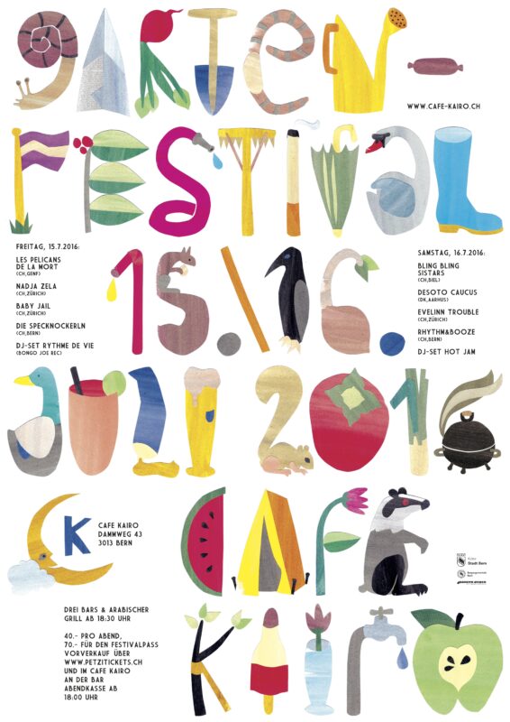 Gartenfestival 2016 Café Kairo Lorraine