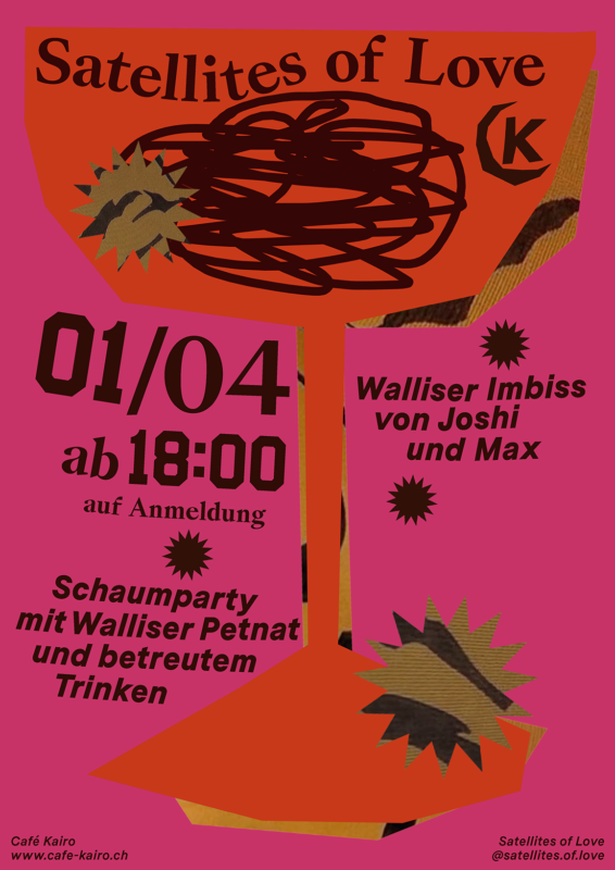 Satellites of Love Schaumparty Café Kairo Lorraine