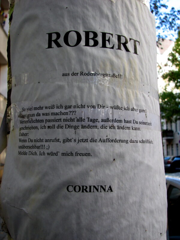 Ohne dich ist alles Staub Café Kairo Lorraine