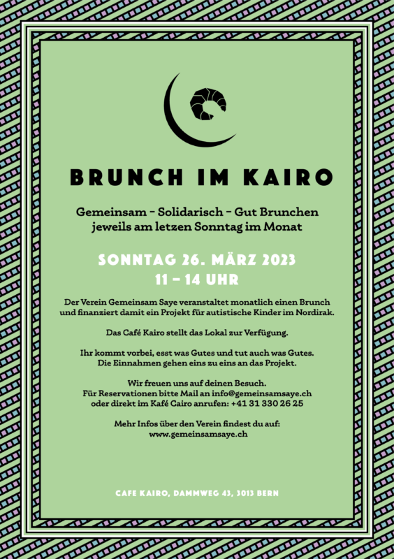 Flyer Brunch Gemeinesam Saye Maerz23